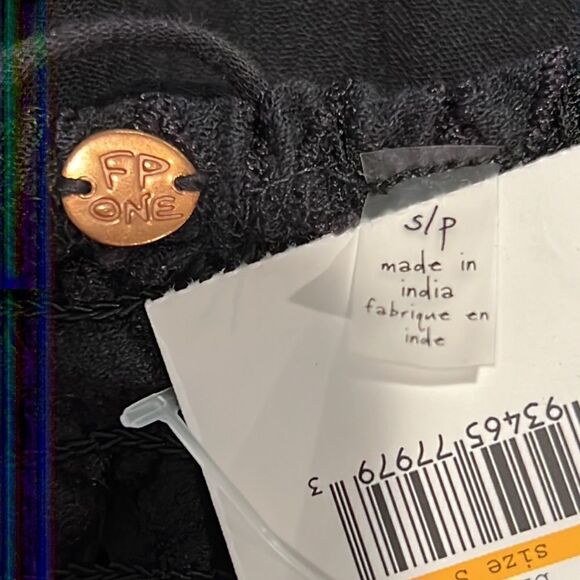 NWT- Free People One Adella Maxi Slip Dress Black Small - Picture 13 of 16
